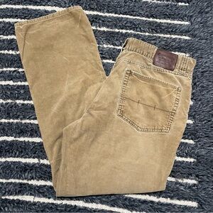Polo Ralph Lauren Corduroy Kahki Pants Mens 38x30 Tan Pant Casual Preppy Country